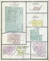 Rockford, Wesleyan Seminary, Harlem, Shirland, Beloit, Argyle, Latham, Harrison, Winnebago County and Boone County 1886